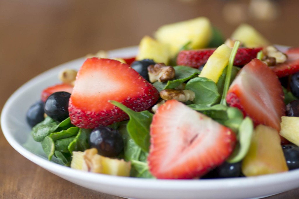 Strawberry Chia Seed Salad from Stirlist.com