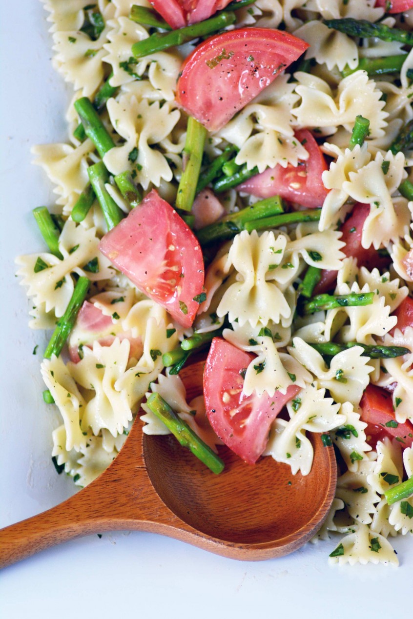 Bow Tie Pasta with Lemon Asparagus Stirlist