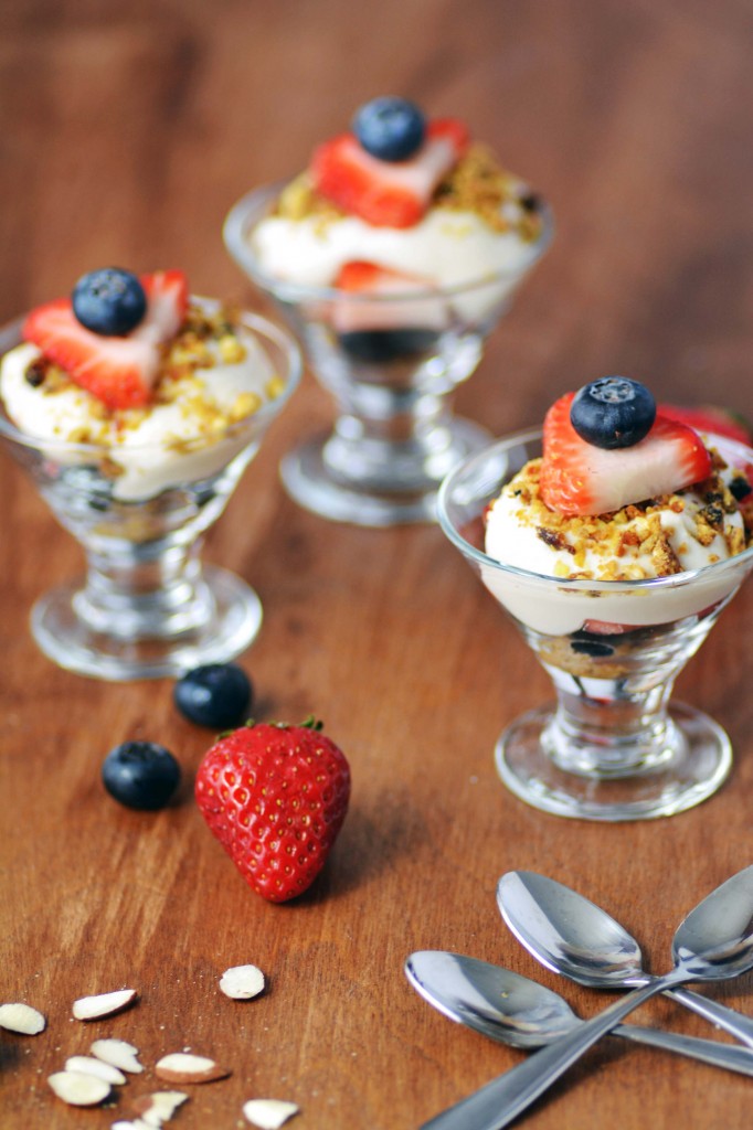 Fruit Parfait with Soy Cream from Stirlist.com