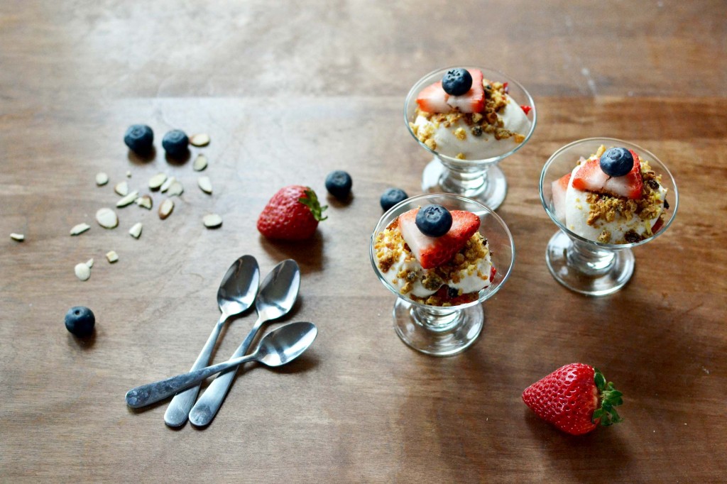 Fruit Parfait with Soy Cream from Stirlist.com