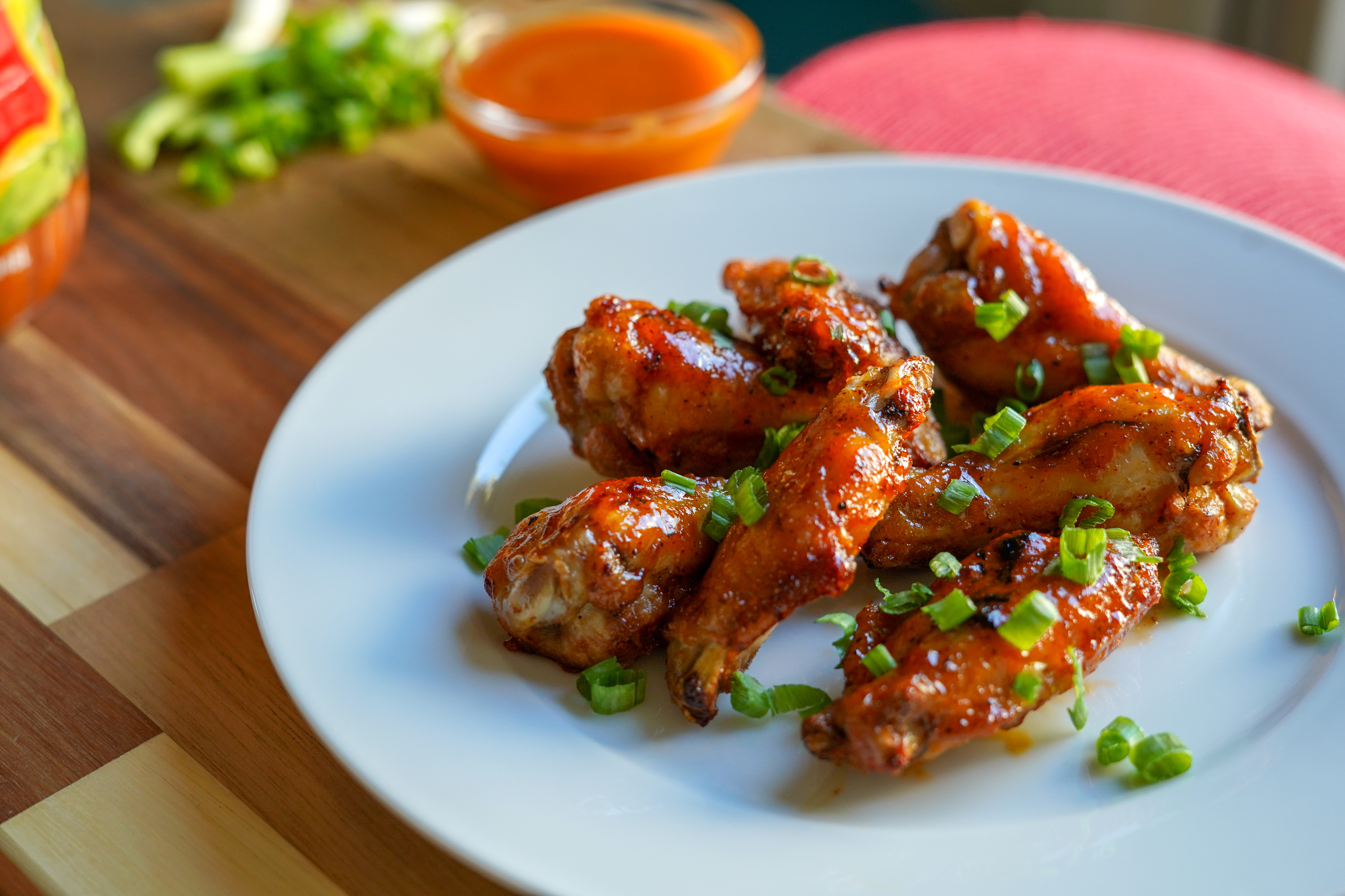 Air Fryer Wings with Dorothy Lynch Sauce
