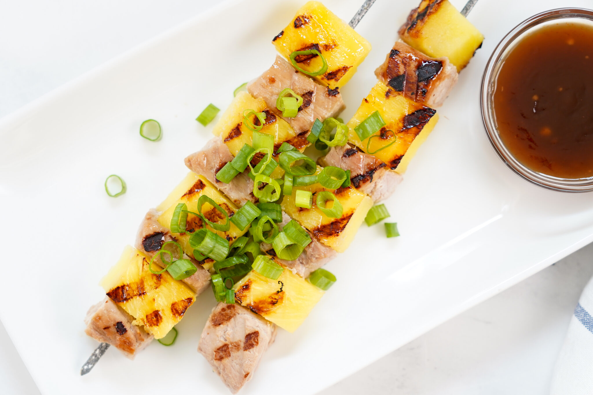 Pork & Pineapple Skewers Stirlist